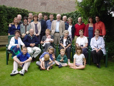 Family photo at Burgess Hill