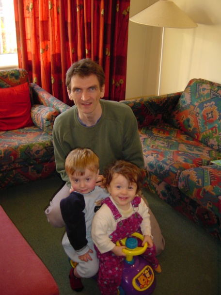 New Year's Eve - John, Robert and Eliana