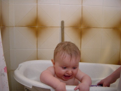 Robert in the bath