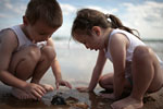 [Boscombe beach play]