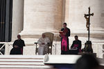 St Peter's Square and Papal address